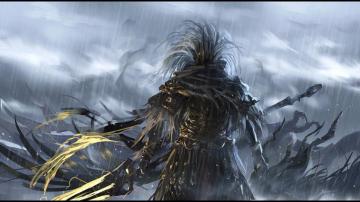 Dark Souls Nameless King Boss Spear