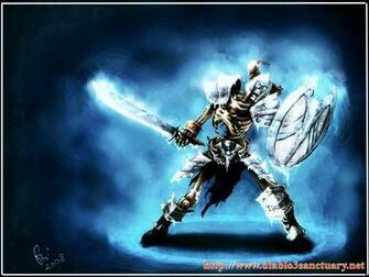 Diablo Wallpaper Iii Frozen Skeleton Wizard Sorceress Jpg