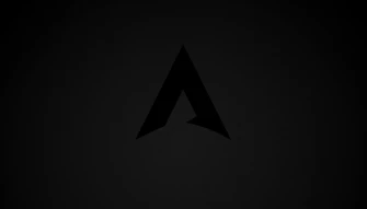 Black Arch Linux Wallpaper