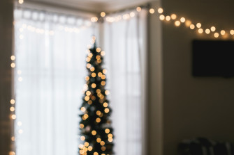 Home Bokeh Fairy Lights Winter Christmas