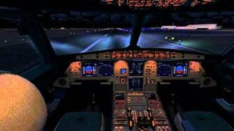 Airplane Cockpit Wallpaper