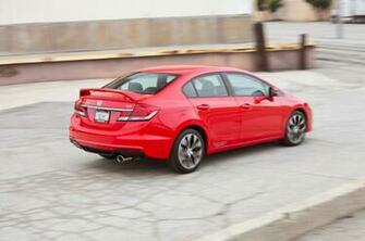 Honda Civic Si Rear Three Quarter Coupe