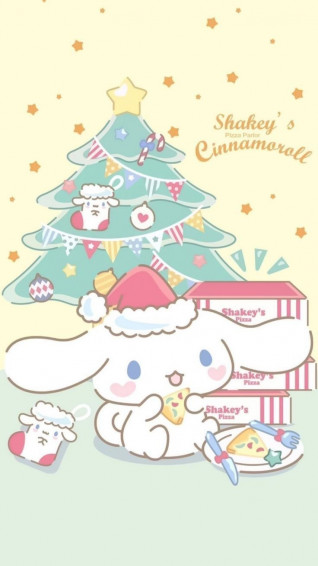 Cinnamoroll S Christmas Pizza Party