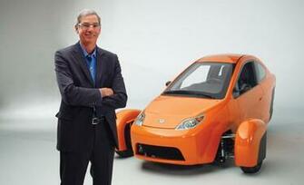 Paul Elio With The Motors Wheeled Prototype Photo