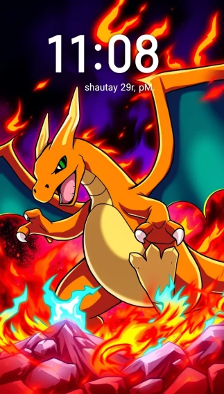 Charizard Phone Wallpaper