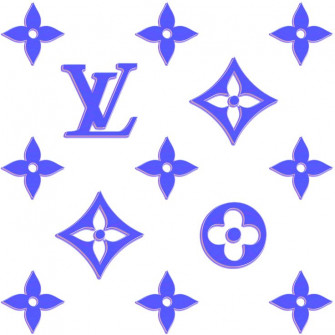 Louis Vuitton Gradient Logo Transparent Background By