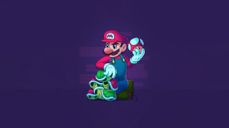Wallpaper 4k Super Mario Nintendo