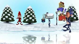 Christmas Elves Wallpaper