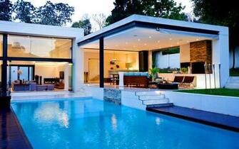 Homes With Pools Luxury House Pool Wallpaper Pictures