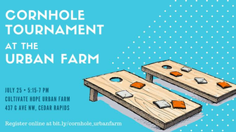Cornhole Tournament At Cultivate Hope Market Matthew