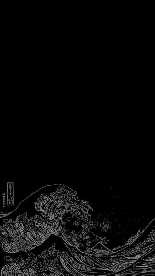 Aesthetic Wallpaper Background Japanese Waves