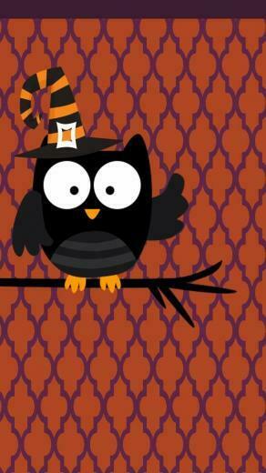 Beth Price On Wallpaper Owl Halloween