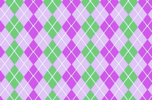 Purple And Green Seamless Argyle Wallpaper Pattern Background Or