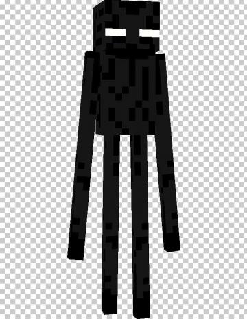 Minecraft Enderman Creeper Png Clipart Angle Black And