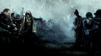 Bane And Batman The Dark Knight Rises Wallpaper Movie