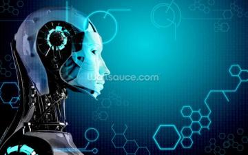 Robot Background Wallpaper Wallsauce Us