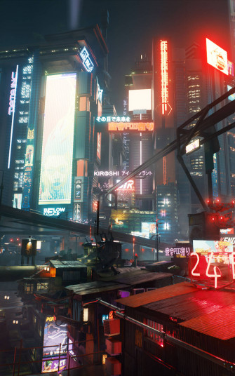 Cyberpunk City Wallpaper