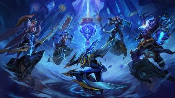 Lol Championship Skins Ashe Kha Zix Thresh Zed Riven 4k Wallpaper