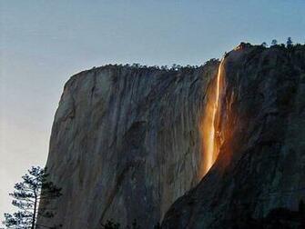 Horsetail Falls Yosemite National Park California Wallpaper