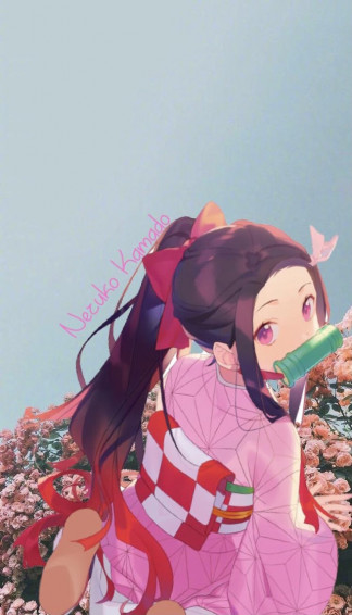Wallpaper Of Our Demon Girl Nezuko R Kimetsunoyaiba