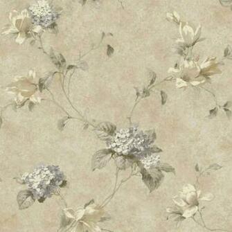 Taupe Cream Grey Hydrangea Trail Art58672 Wallpaper Textures