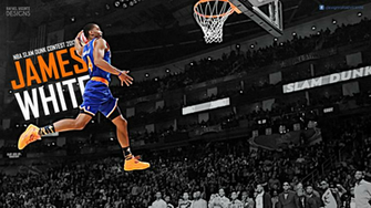 James White Nba Slam Dunk Contest Wallpaper By Rafaelvicentedesigns On