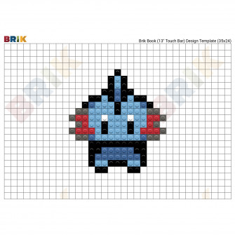 Pokemon Mudkip Pixel Art Wallpaper