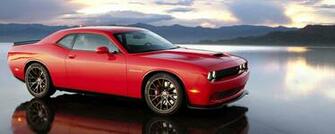 Wallpaper Dodge Challenger Hellcat Ultrawide