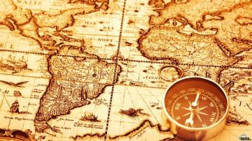 Antique Map Wallpaper Top Background