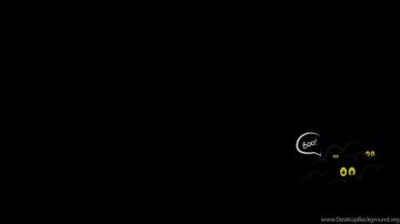 Desktop Wallpaper Minimalistic Halloween Background
