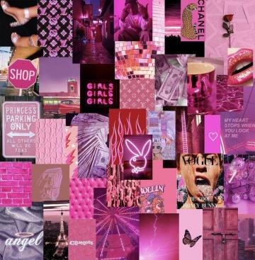 Baddie Wallpaper Collage Red Music Used If