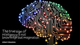 Intelligence Vs Knowledge HD Wallpaper