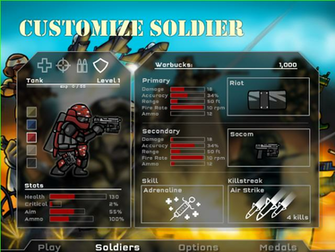 Strike Force Heroes Screen Shots