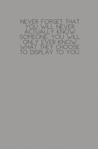 You Know Nobody Grey Quotes Quote Background Short Meaningful