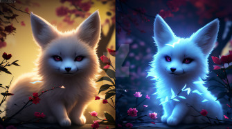 White Fox Demon Wallpaper By Punkerlazar