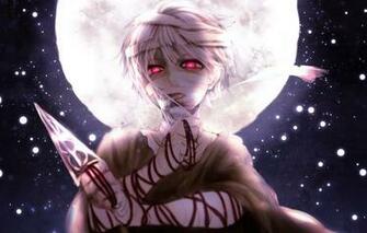 Wallpaper The Sky Moon Guy Daggers Bandages Kunai Magi