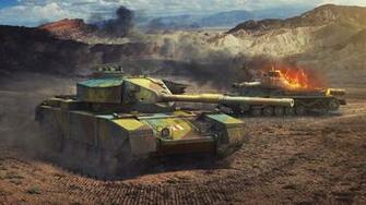 World Of Tanks Fv4202 Is Military Wallpaper