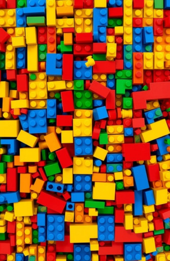 Lego Brick Wallpaper