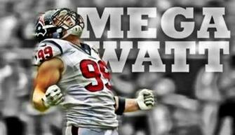 Houston Texans Football Jj Watt Mega