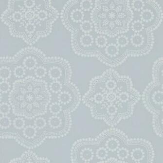 Odetta By Harlequin Powder Blue Wallpaper Direct