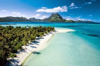Tahiti Beach Desktop Wallpaper Top