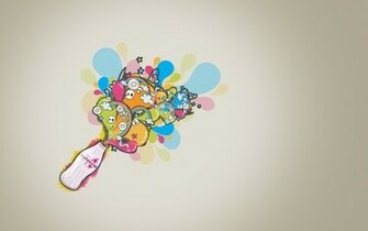 Drinks Color Splash Wallpaper