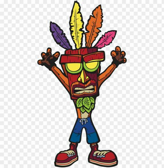 Crash Bandicoot Aku Png Image With