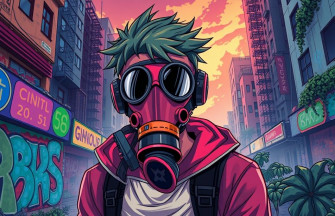 Anime Gas Mask Wallpaper