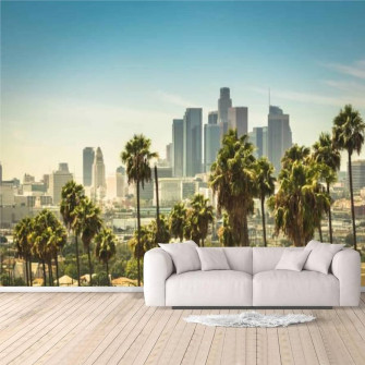 Jwhfzmanpyk Wallpaper Peel And Stick Downtown Los Angeles Self