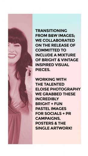 Creative Direction For Ivory Layne Single Release Of Committed