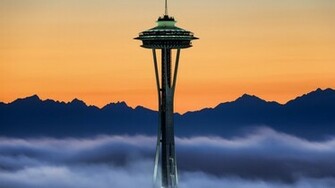 Wallpaper Seattles Space Needle HD Desktop