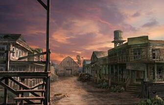 Wild West Architecture Oldtimewallpaper Antique