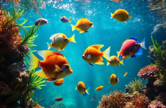 Live Moving Fish Wallpaper