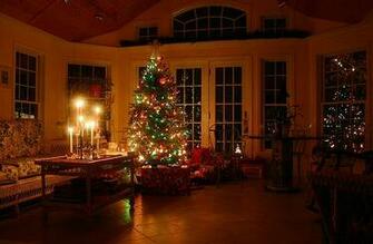 Frankenstein Christmas Tree Wallpaper Warm And Cozy